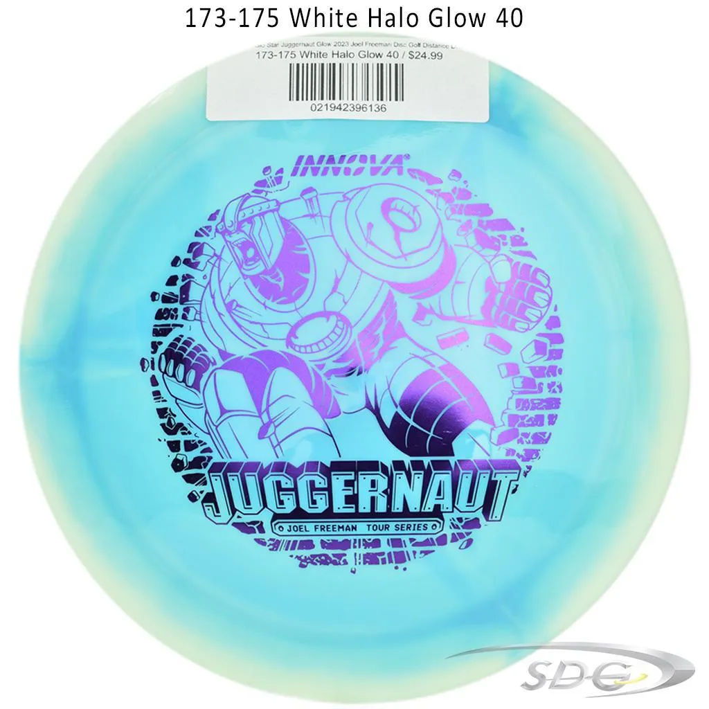 Innova Halo Star Juggernaut Glow 2023 Joel Freeman Disc Golf Distance Driver