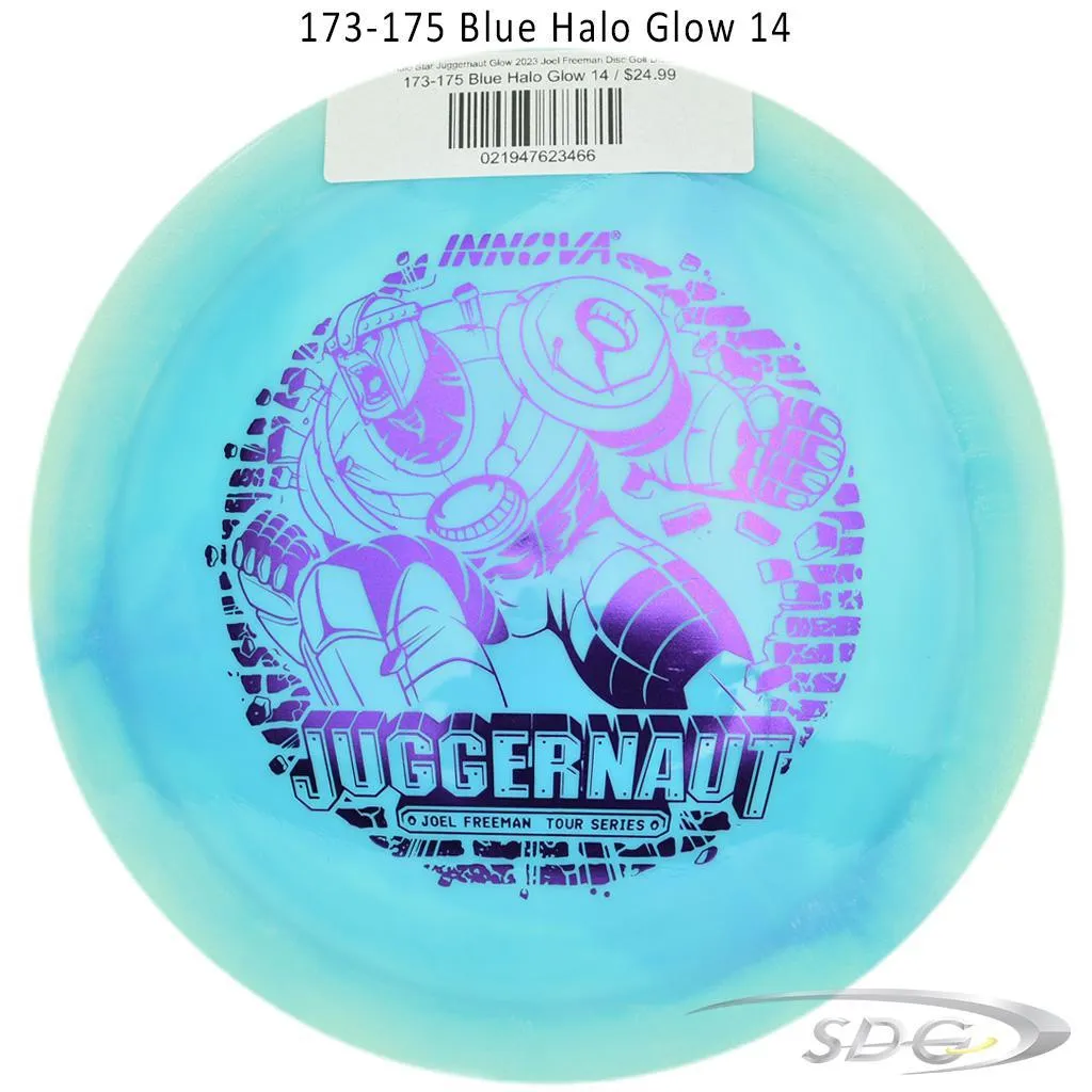 Innova Halo Star Juggernaut Glow 2023 Joel Freeman Disc Golf Distance Driver