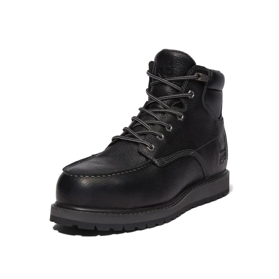 Irvine 6 Inch Alloy-Toe PR Wedge Work Boot Black