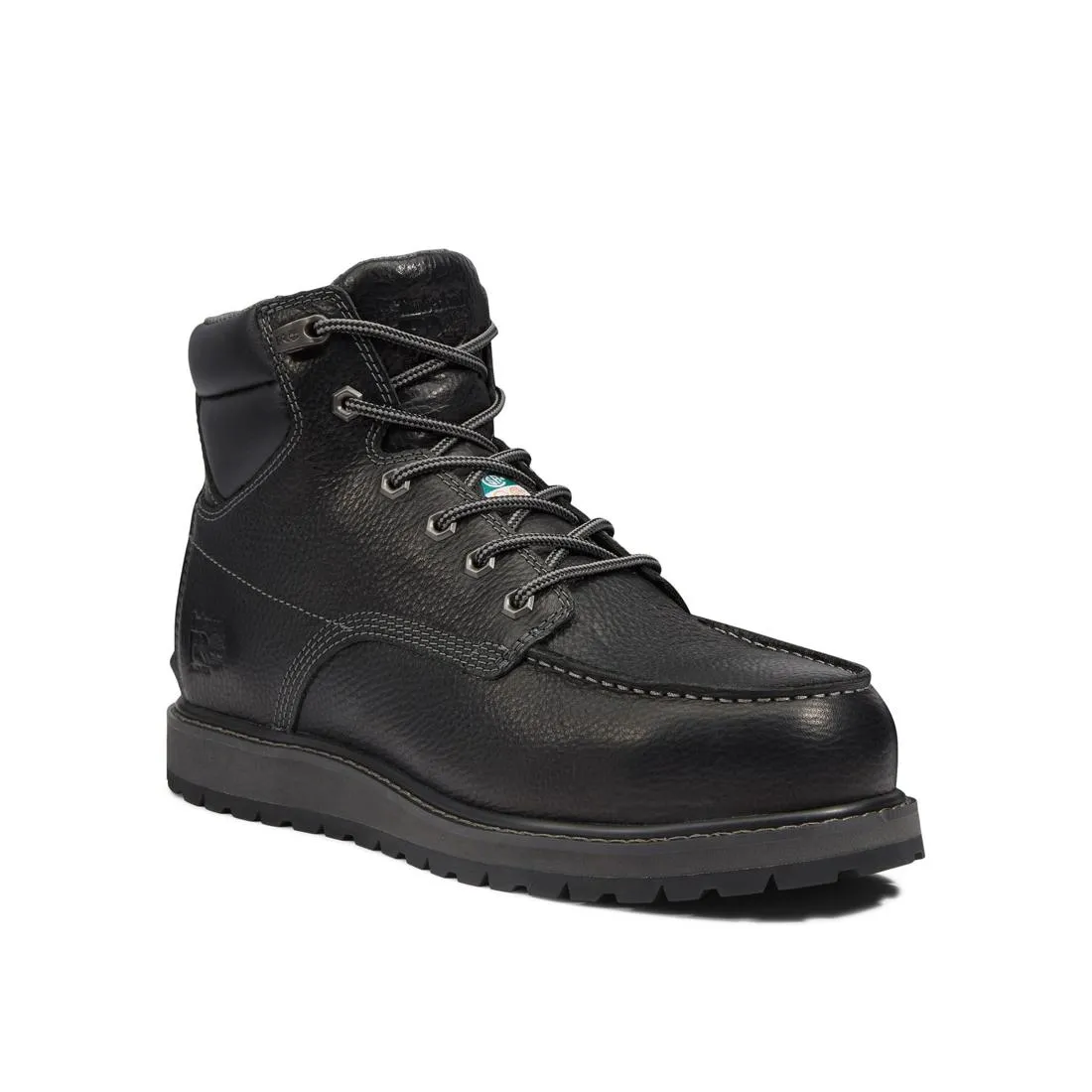 Irvine 6 Inch Alloy-Toe PR Wedge Work Boot Black