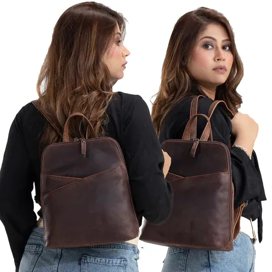 Jayden Leather Concealed Carry Backpack