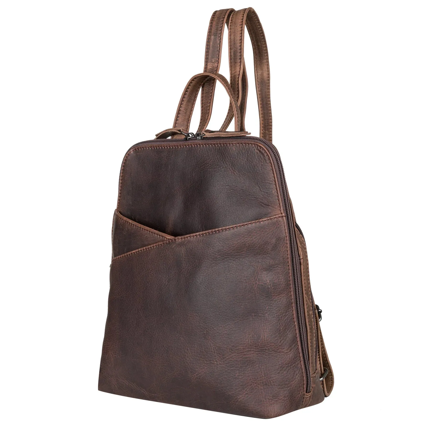 Jayden Leather Concealed Carry Backpack