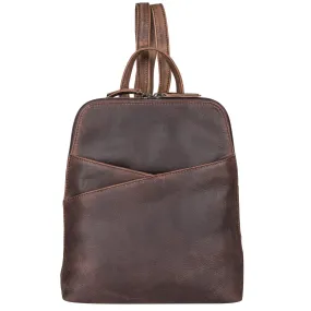 Jayden Leather Concealed Carry Backpack