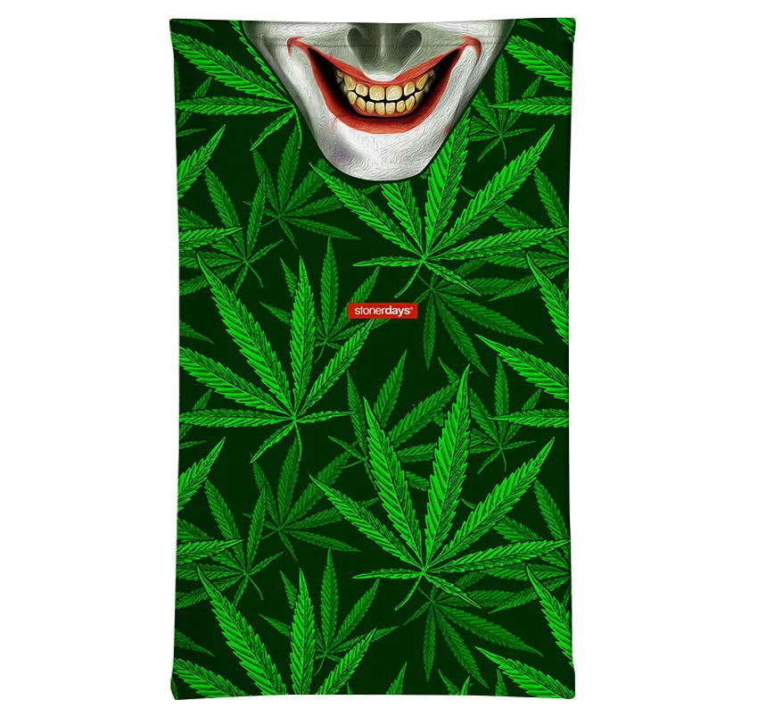 Joker Grin Funny Neck Gaiter