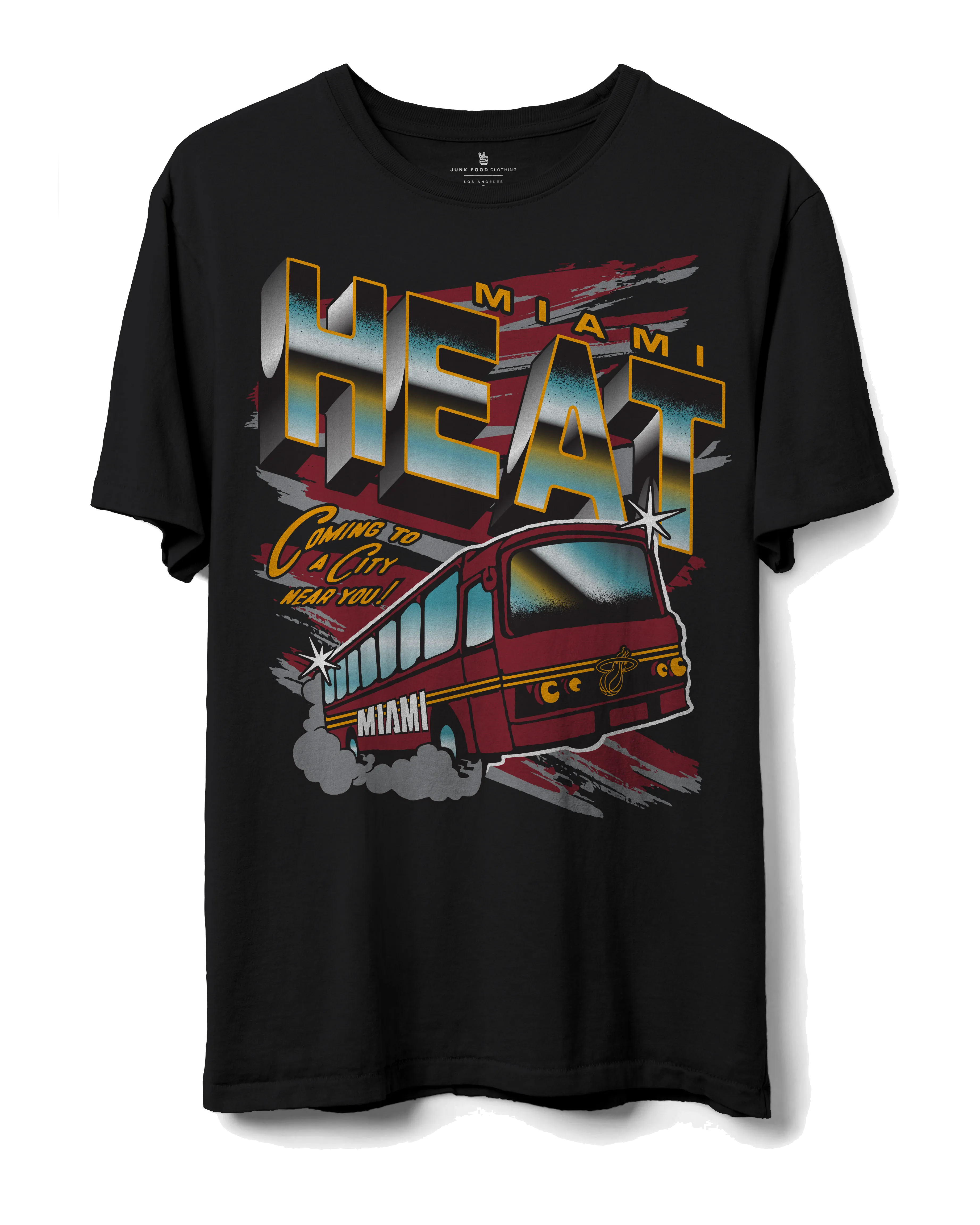 Junk Food Miami HEAT Road Trip Tee