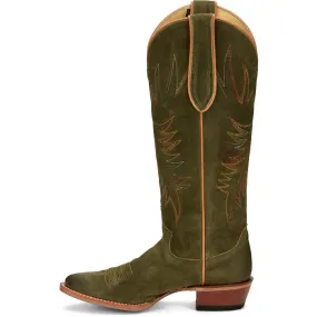 Justin Clara Boot Green