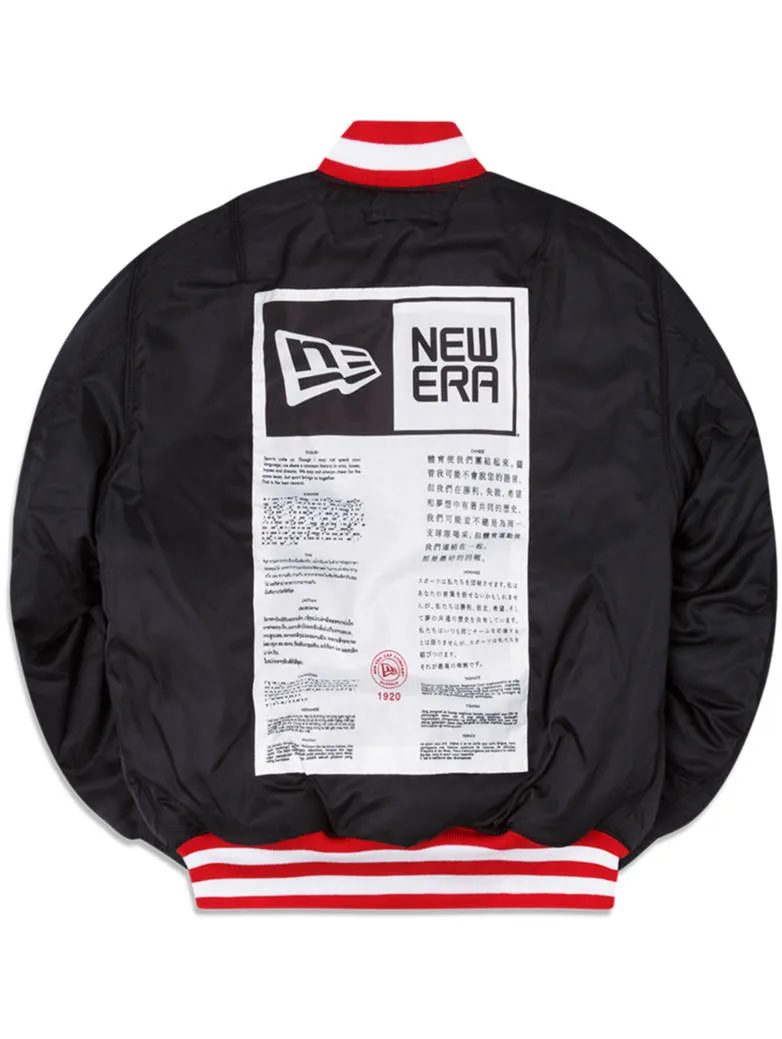 KANSAS CHIEFS X ALPHA X NEW ERA MA-1 BOMBER JACKET