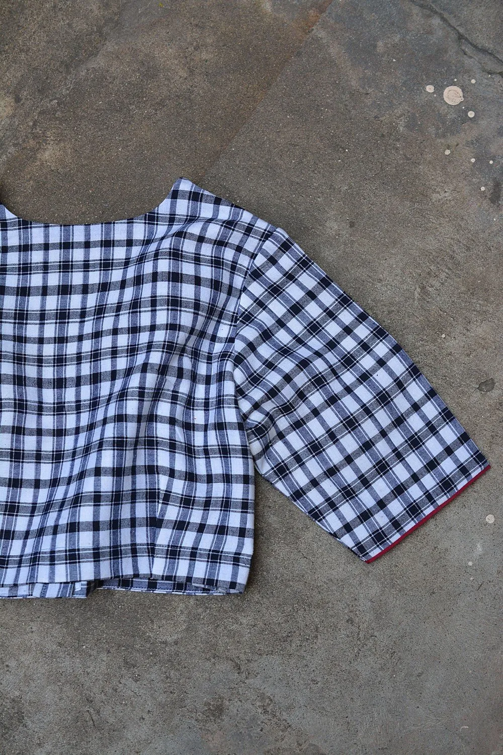 Katori Saree Blouse - Checks