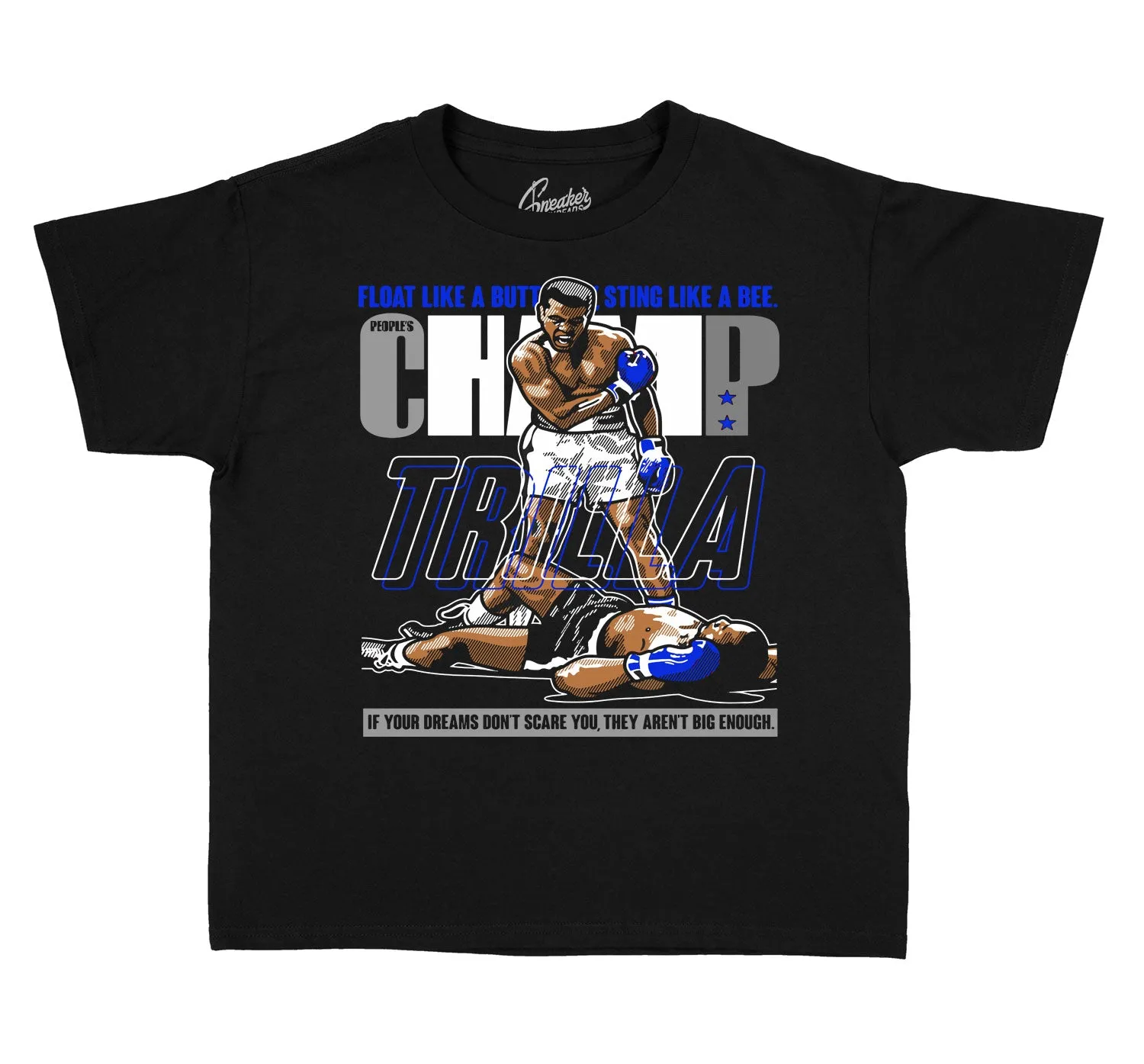 Kids Hyper Royal 13 Shirt - Trilla - Black