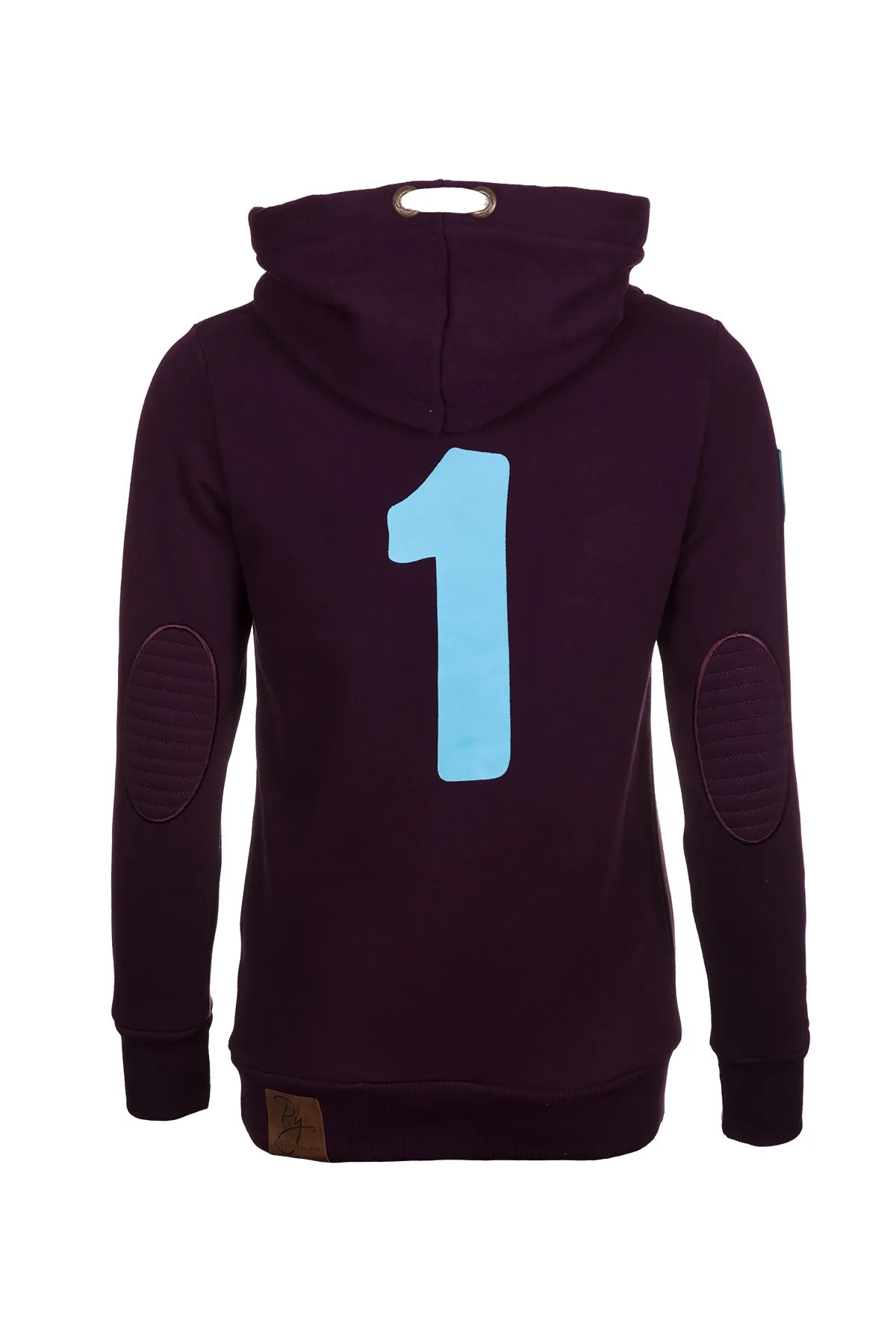 Ladies Cross Neck Hoody with Number