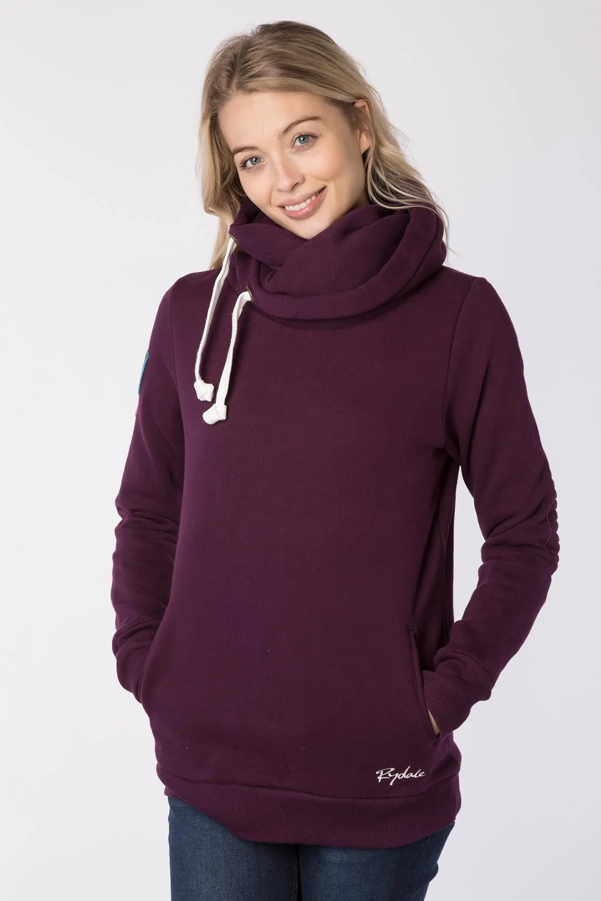 Ladies Cross Neck Hoody with Number