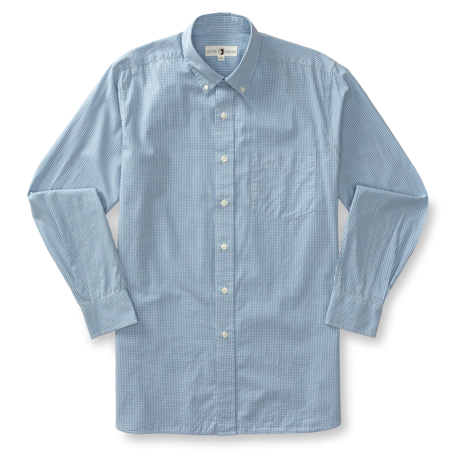 Lawrence Micro Gingham Cotton Poplin Sport Shirt