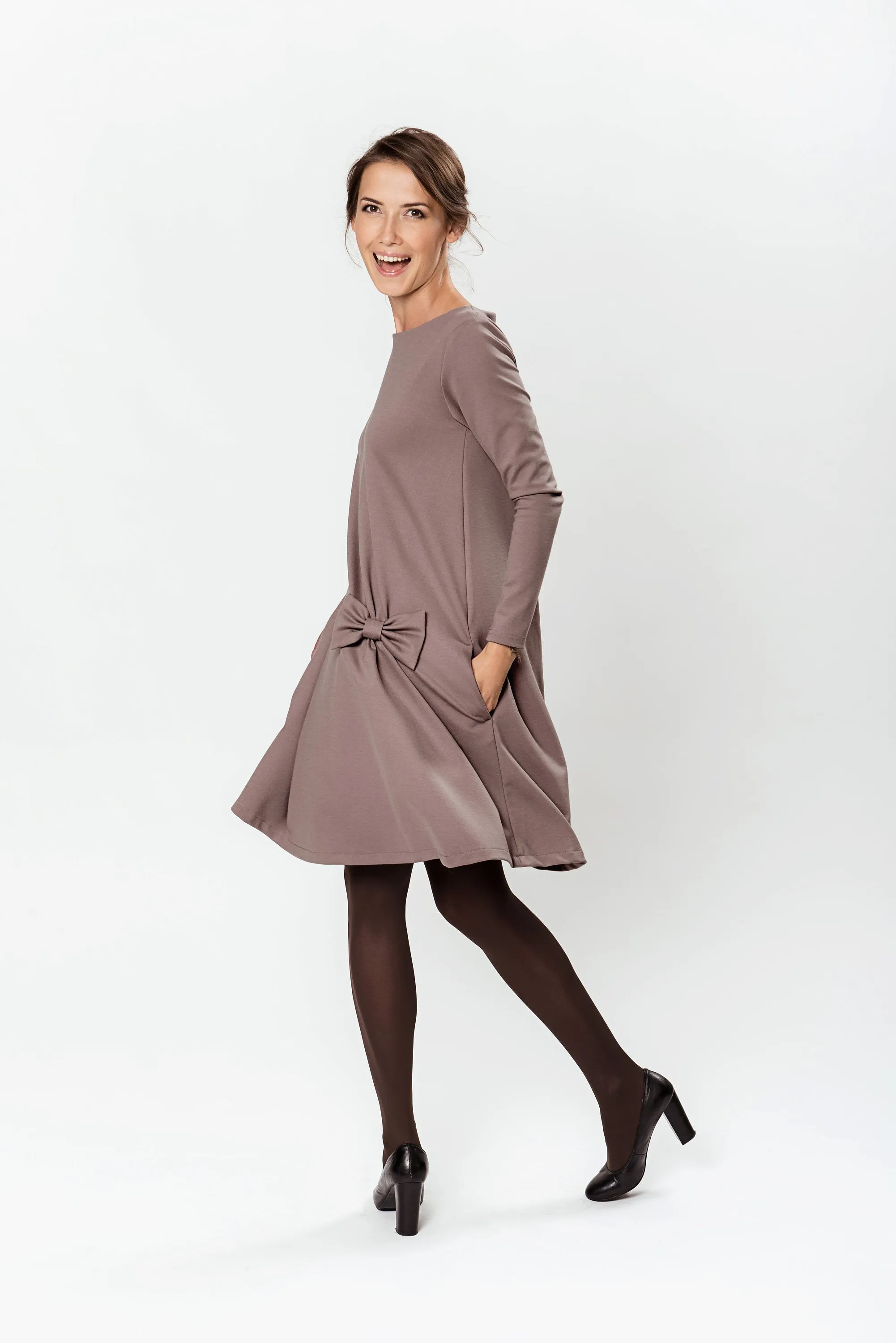 LeMuse KISS dress, Light gray, XL