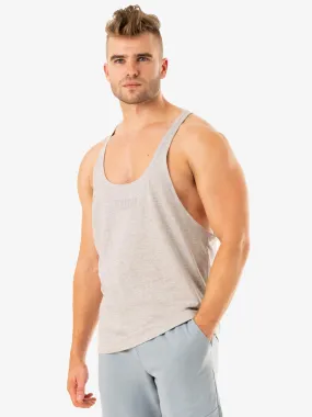 Limitless Stringer T-Back - Grey Marl