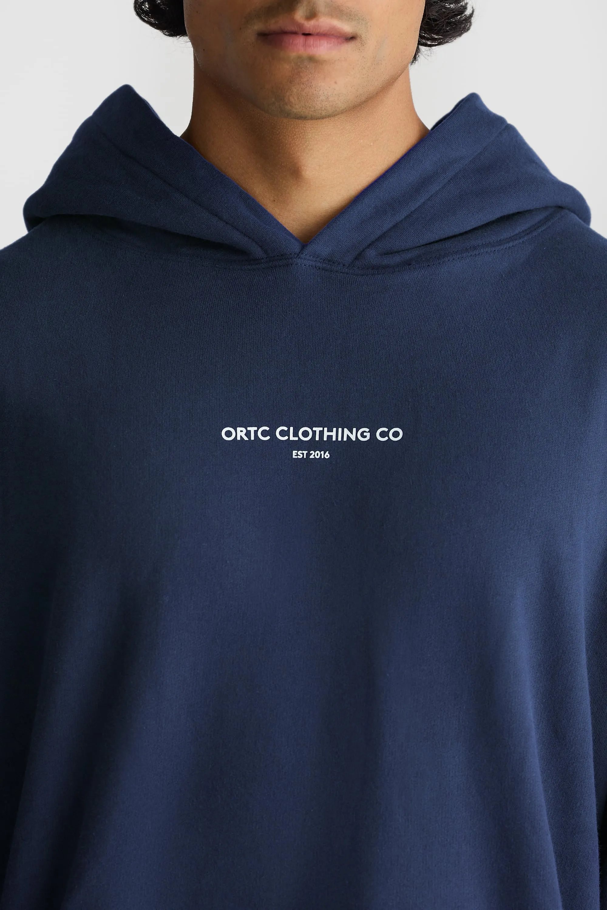 Logo Hoodie Navy