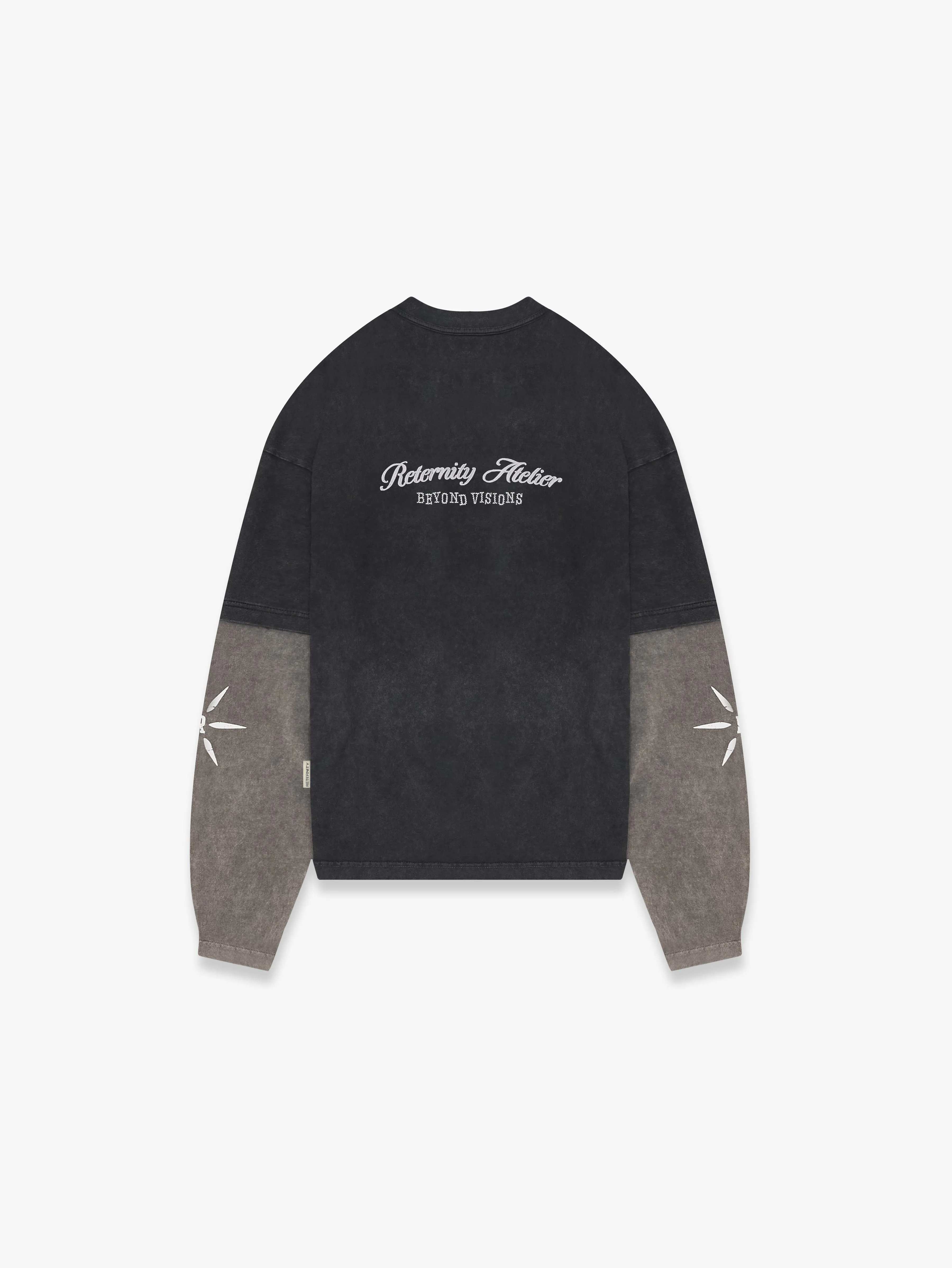 LONGSLEEVE BEYOND VISION - BLACK/GREY