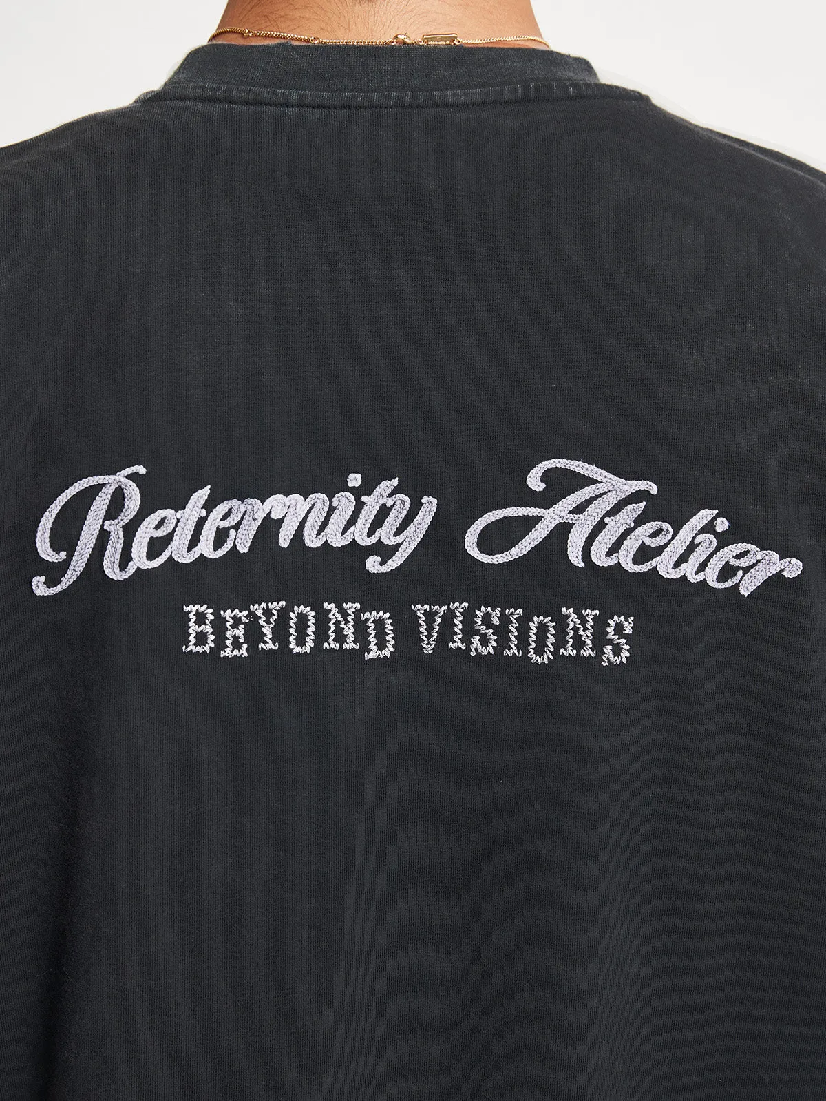 LONGSLEEVE BEYOND VISION - BLACK/GREY