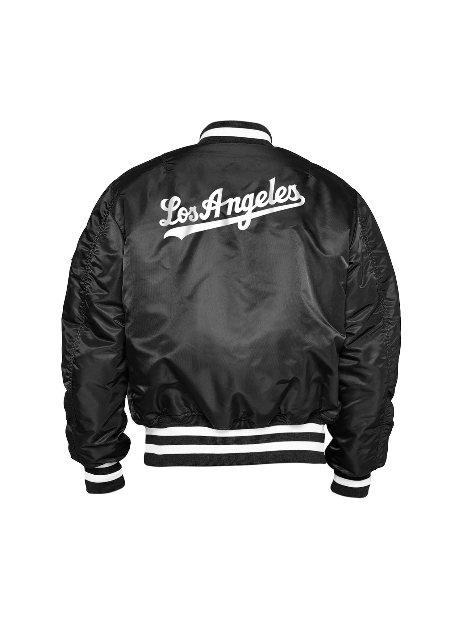 LOS ANGELES DODGERS X ALPHA X NEW ERA MA-1 BOMBER JACKET