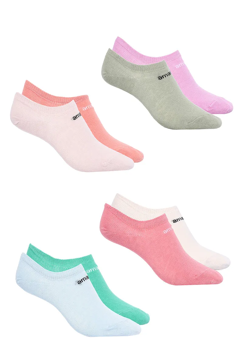 Low Cut Socks (Pack of 8) - Multicolor