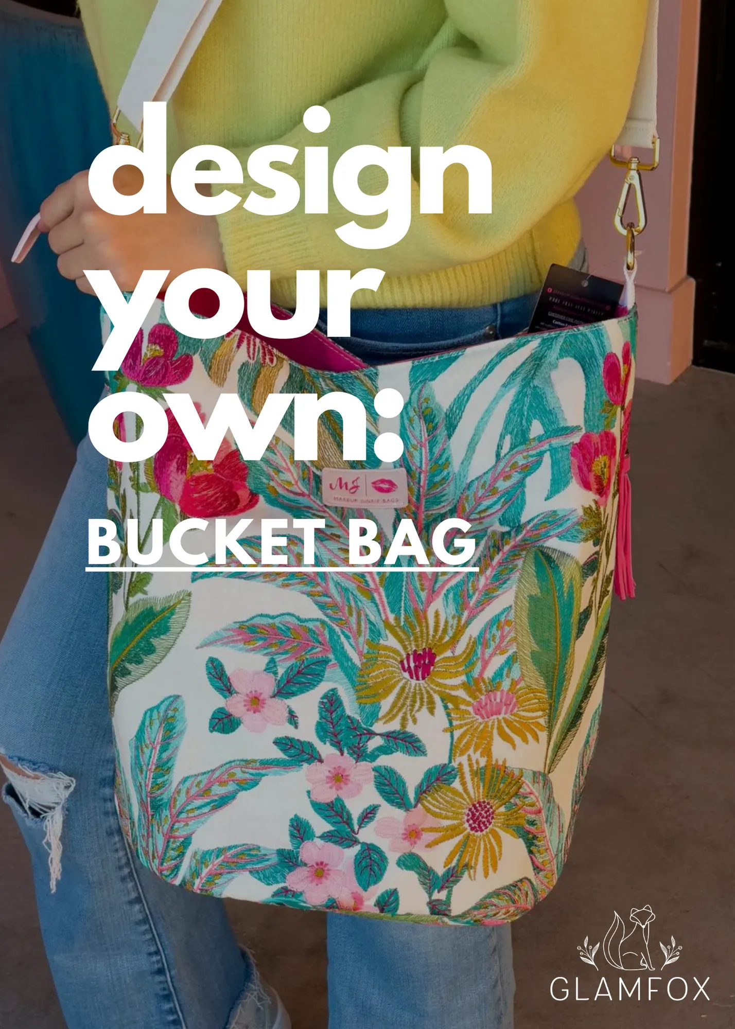 Makeup Junkie: Design-A-Bag - BUCKET BAG [Pre-Order]