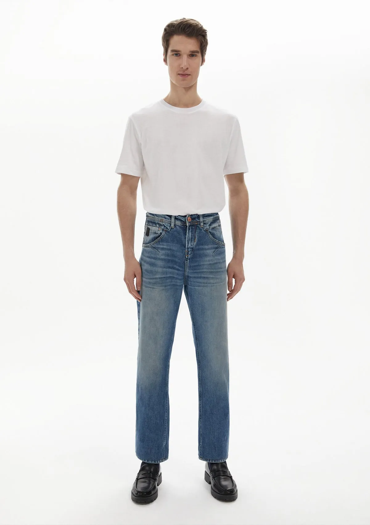 Mariano Saul Mid Rise Relaxed Jean