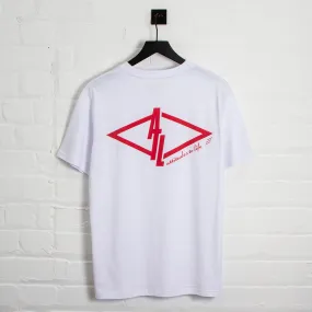 Matrefakt Attitudes To Life 007 Back Print - Tshirt - White