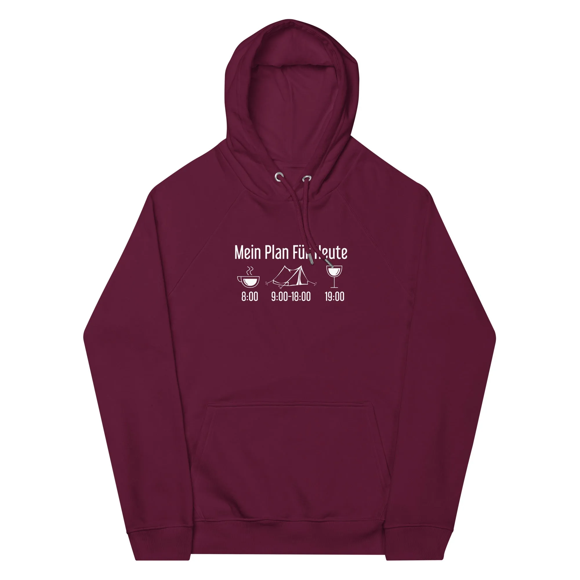 Mein Plan Für Heute 1 - Unisex Premium Organic Hoodie