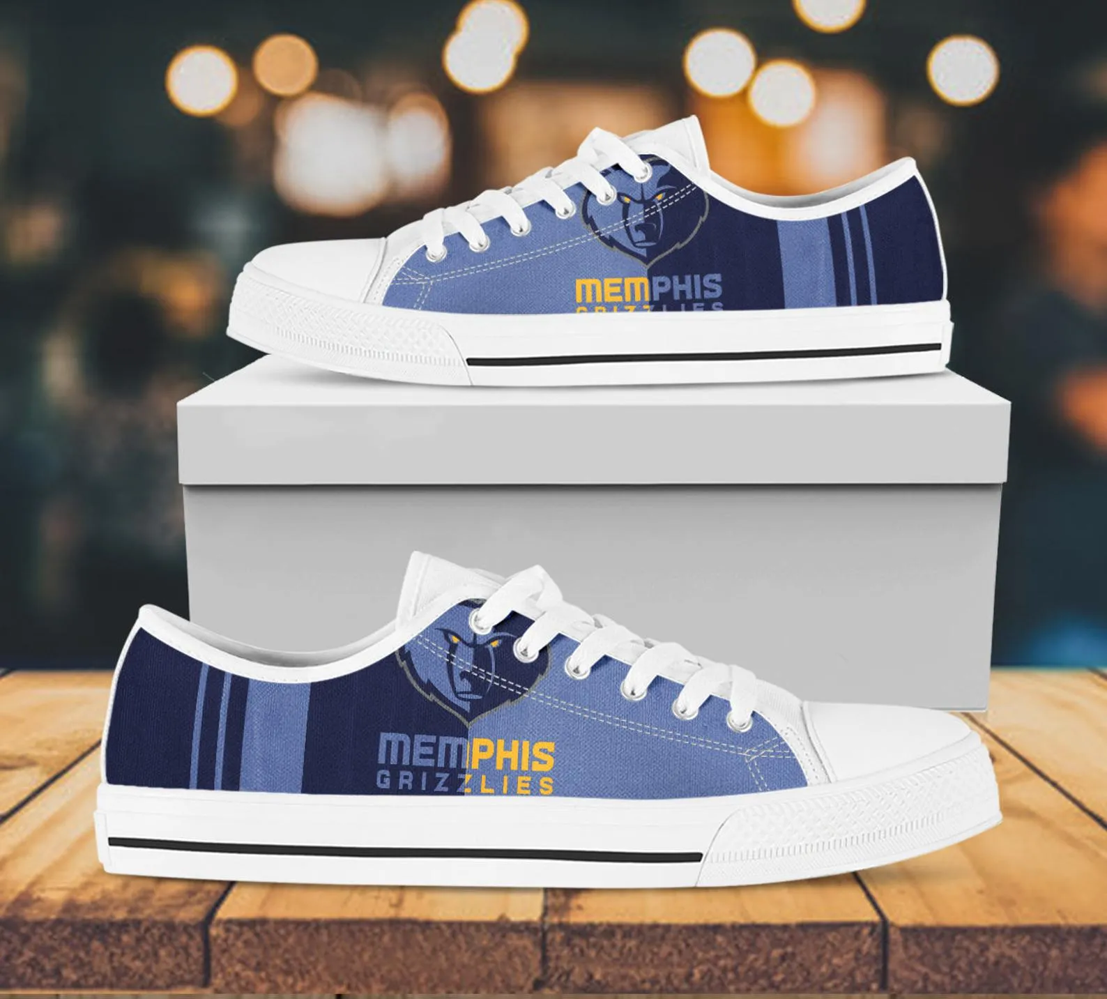 Memphis Grizzlies Custom Lowtop, Basketball Custom Shoes, Sport Lowtop, Canvas Shoes, Canvas Lowtop, Unisex Shoes, Gift Birthday