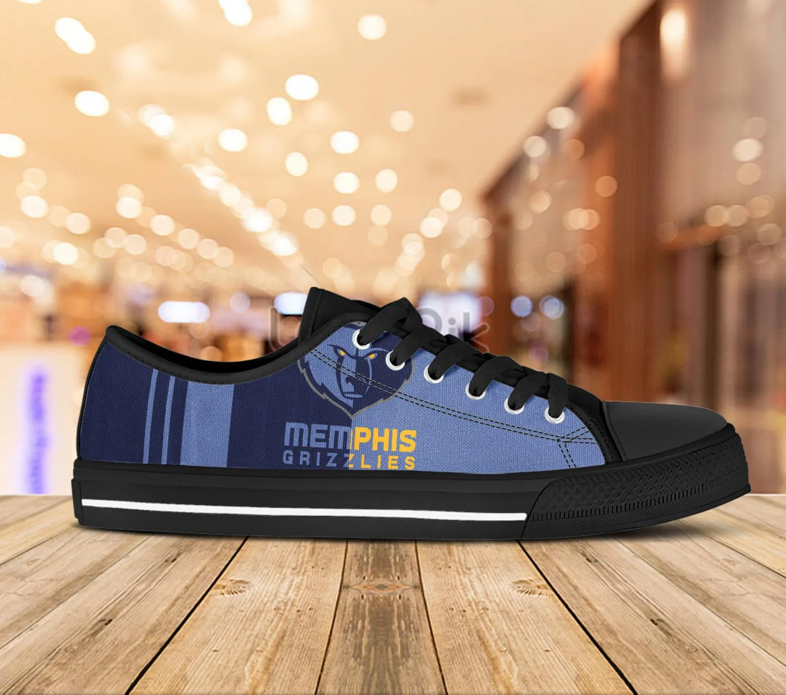 Memphis Grizzlies Custom Lowtop, Basketball Custom Shoes, Sport Lowtop, Canvas Shoes, Canvas Lowtop, Unisex Shoes, Gift Birthday