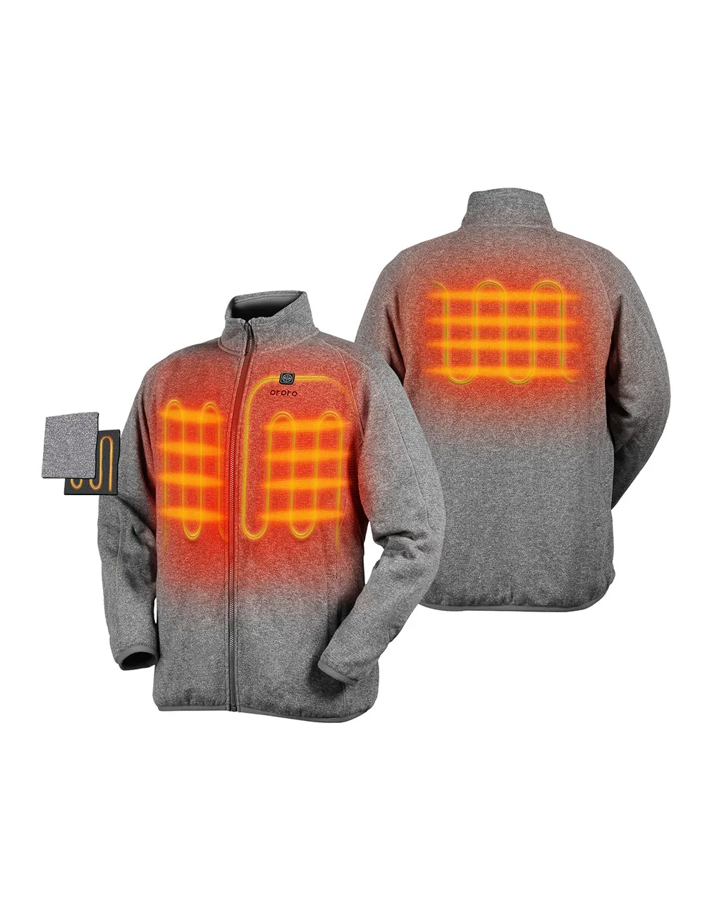 Men's Heated Full-Zip Fleece Jacket (Apparel Only)