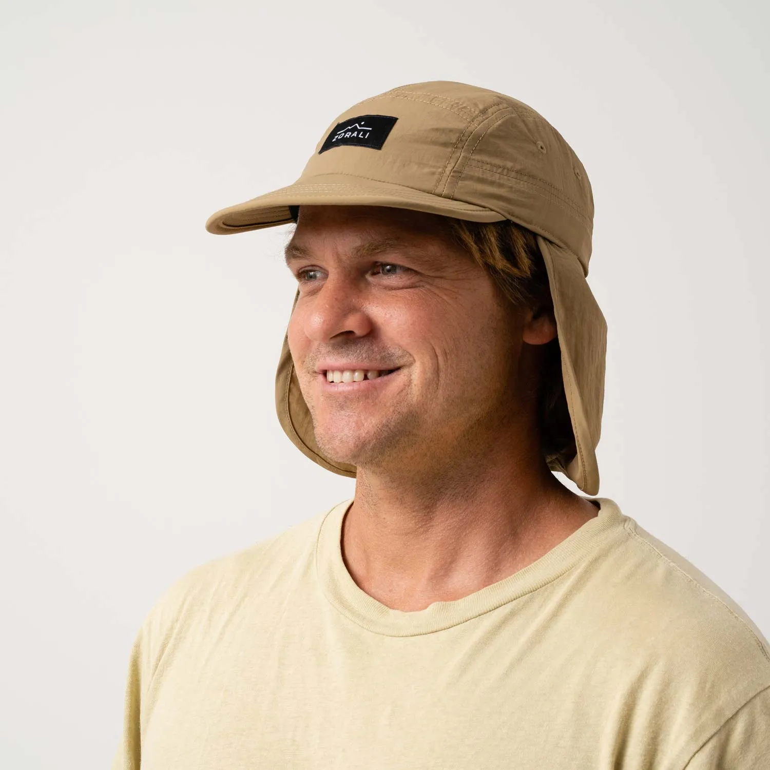 Mens Legionnaire Cap Sand