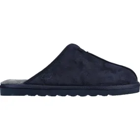 Mens Skechers Bedroom Slippers Navy Palco Memory Foam 66094 NVY SALE