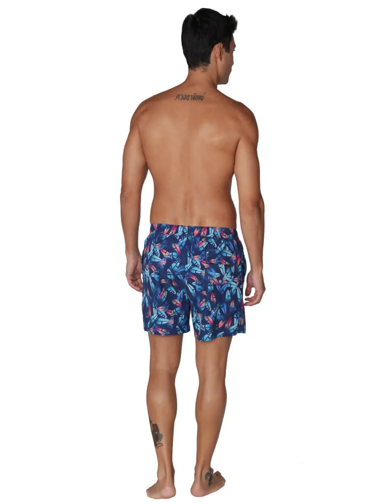 Men's Stretch Shorts with full boxer lining in designer prints