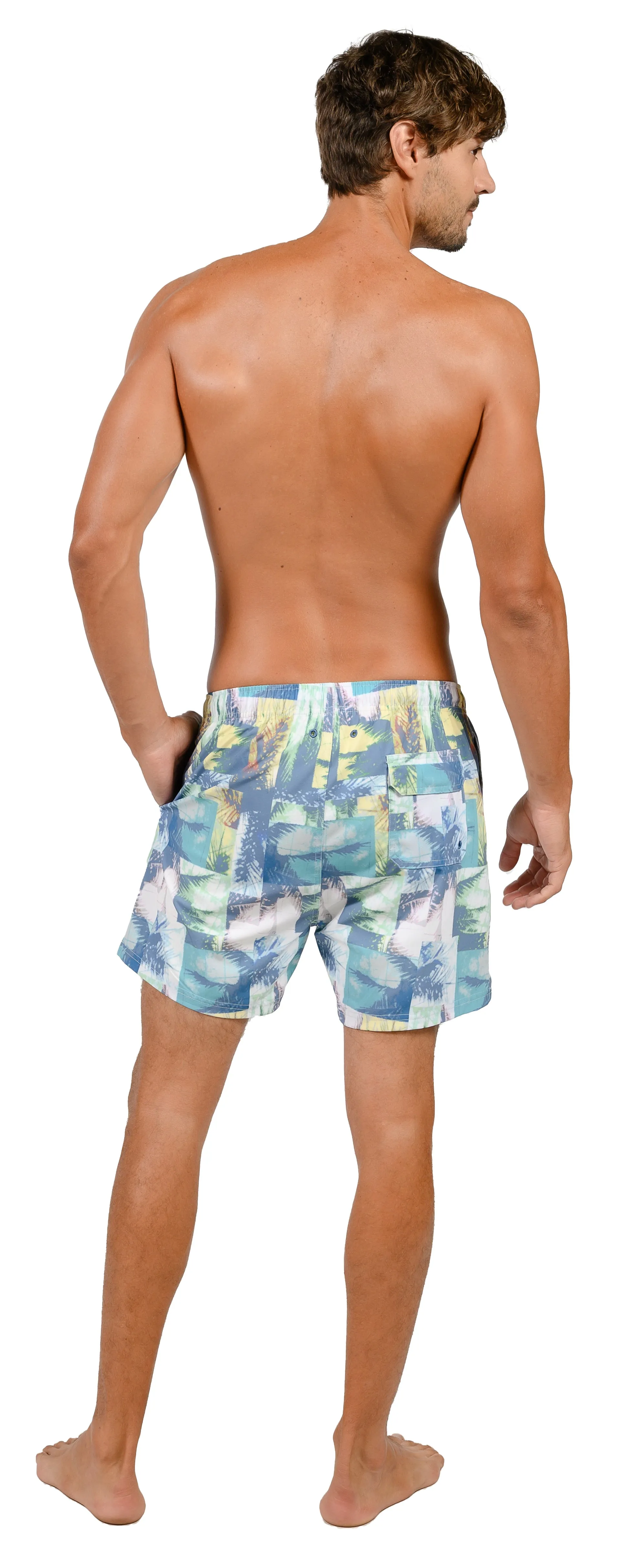 Men's Stretch Shorts with full boxer lining in designer prints