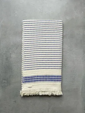 Milos Check Hammam Towel, Blue