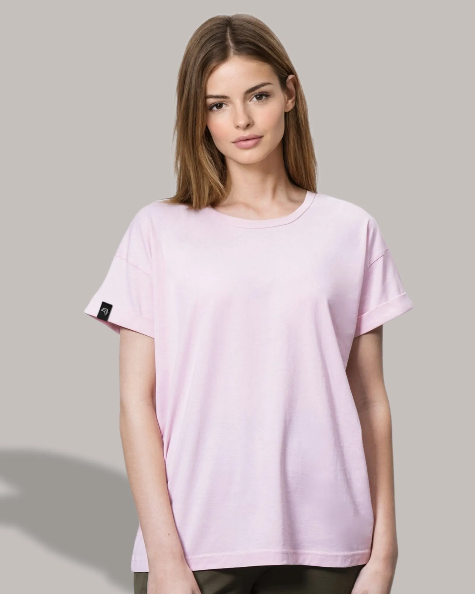 MTS M193 ― Damen Bio-Baumwolle Oversized T-Shirt - Weiß