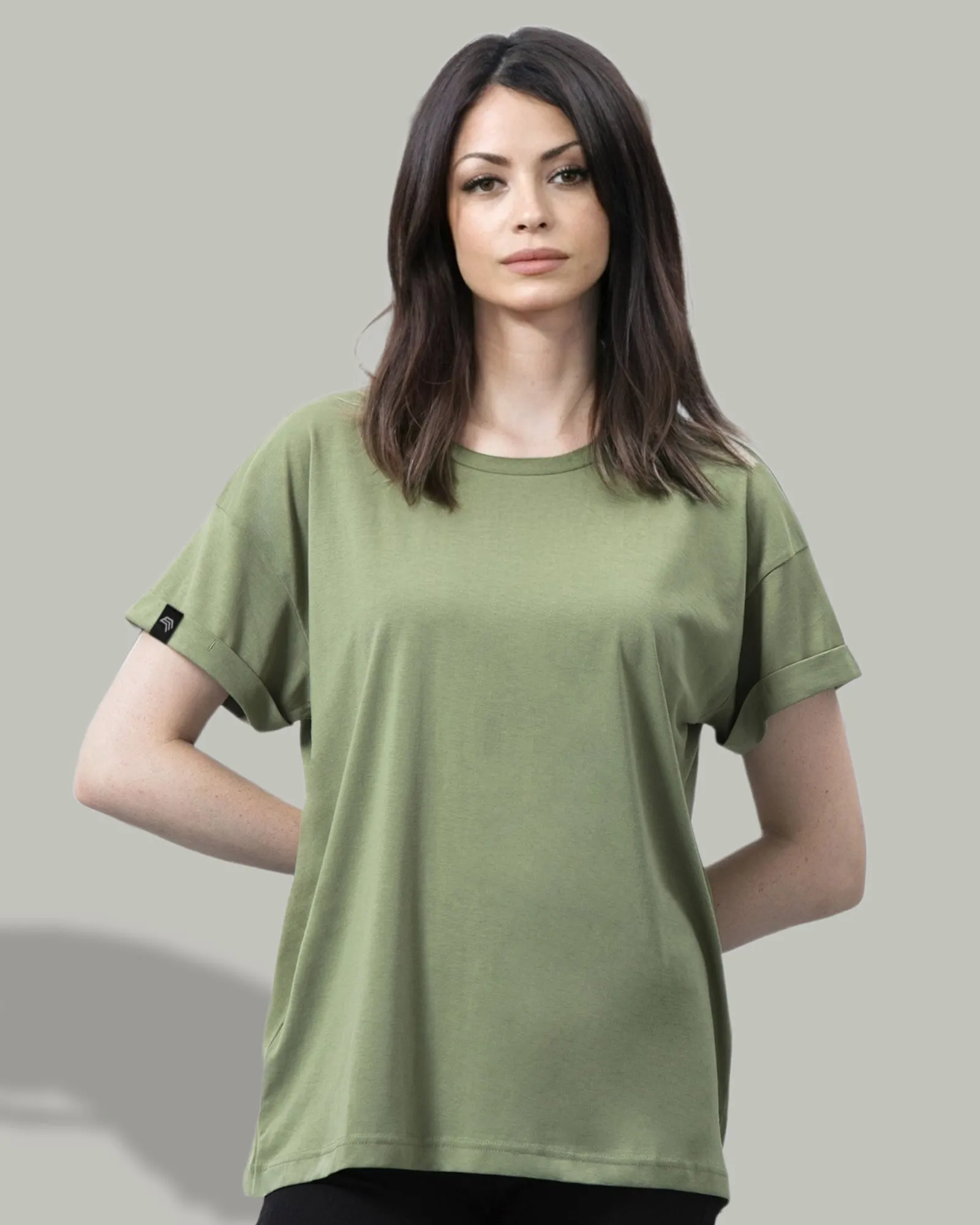 MTS M193 ― Damen Bio-Baumwolle Oversized T-Shirt - Weiß