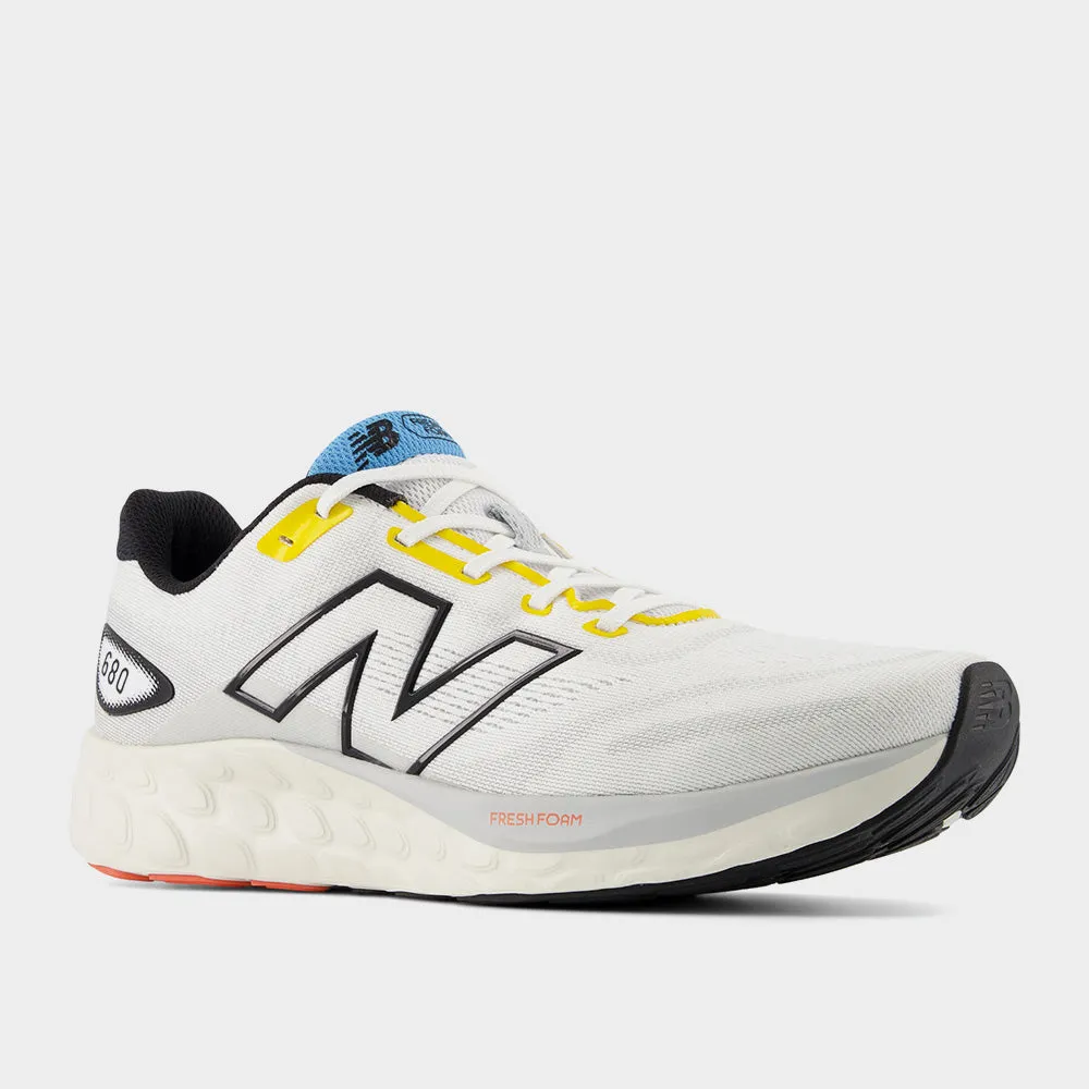 New Balance Mens M680lw8 Performance Running White/multi _ 180824 _ Black