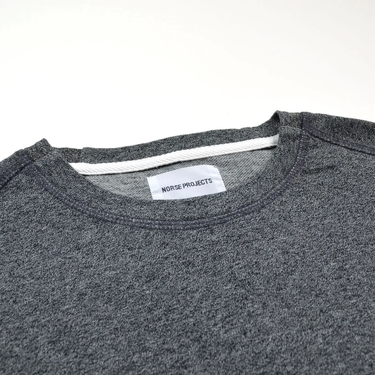 Norse Projects - David Mercerised Sweatshirt - Charcoal