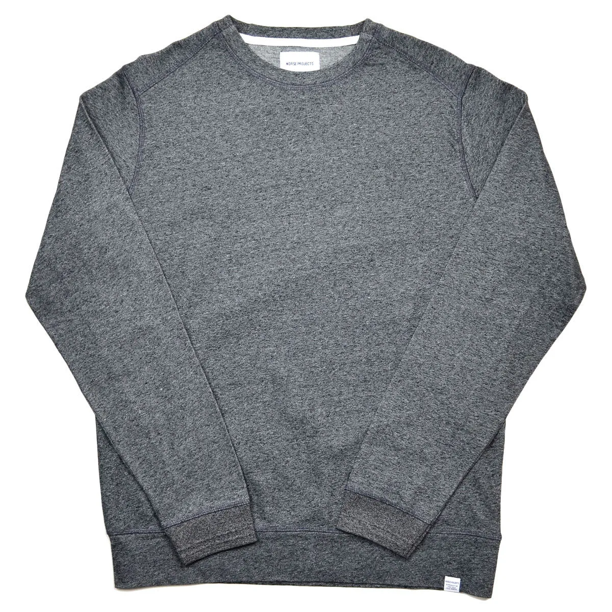 Norse Projects - David Mercerised Sweatshirt - Charcoal