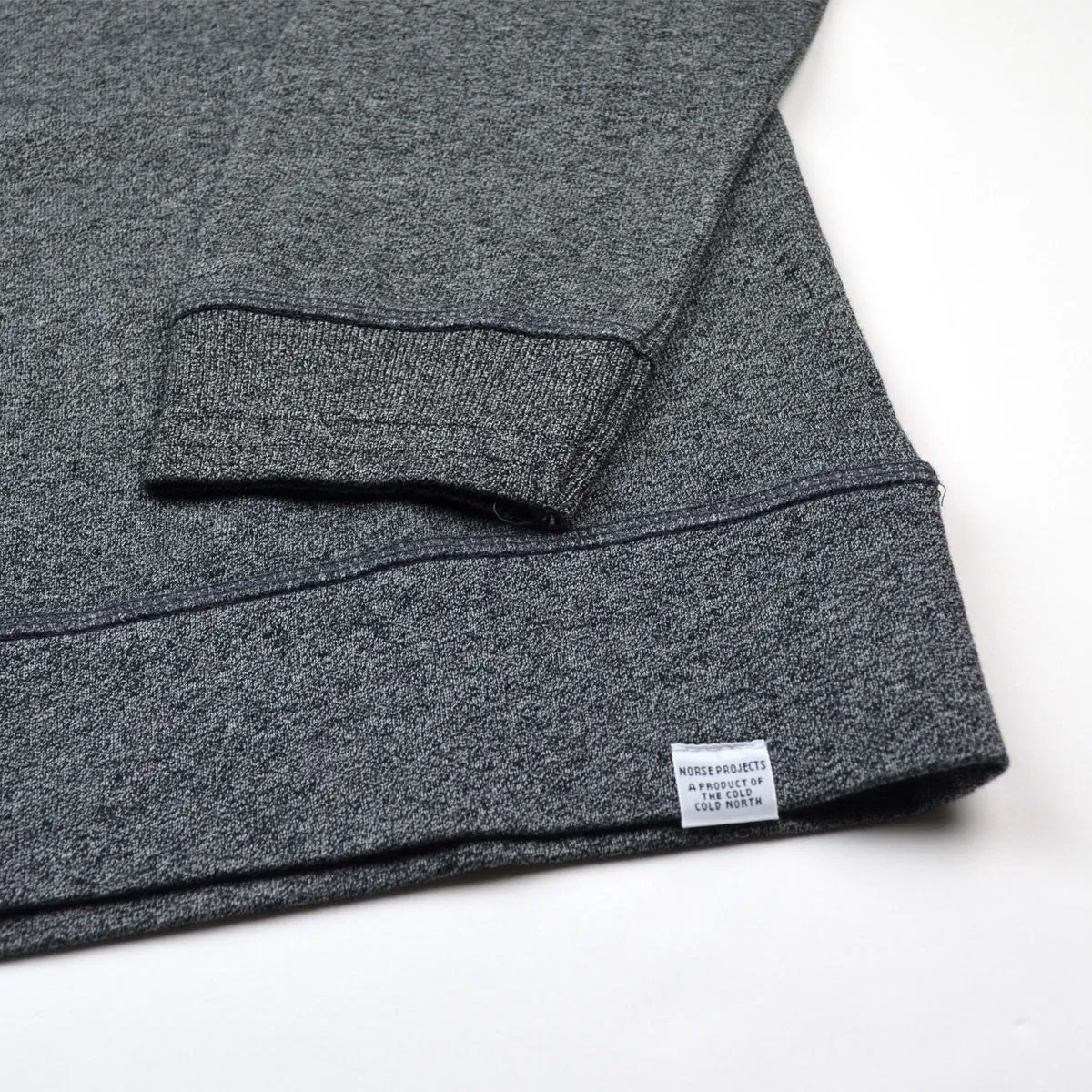 Norse Projects - David Mercerised Sweatshirt - Charcoal