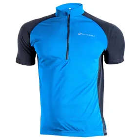 Nuckily Mycycology NJ601 Short Sleeves Cycling Jersey - Blue