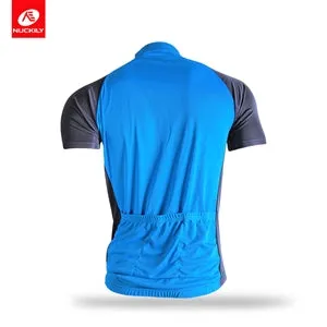 Nuckily Mycycology NJ601 Short Sleeves Cycling Jersey - Blue