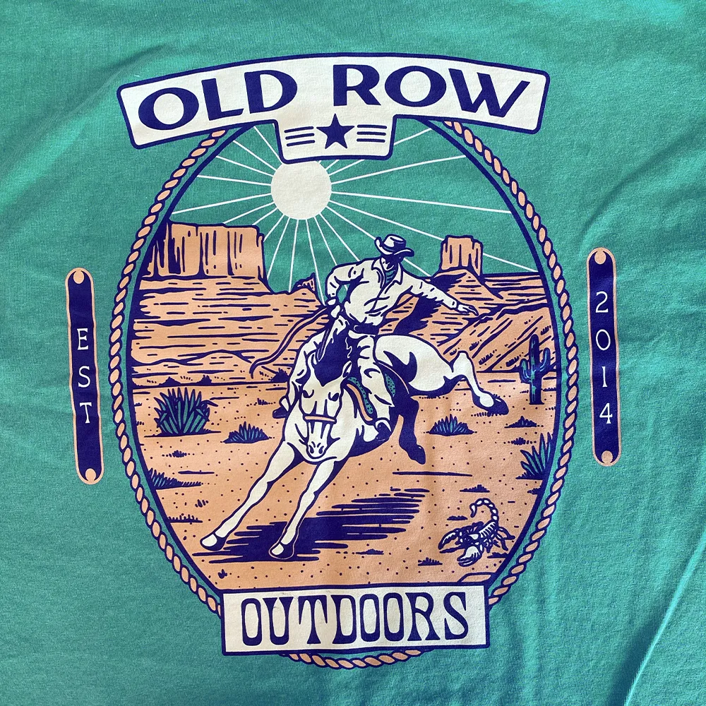 Old Row Outdoors Desert Cowboy Pocket Tee