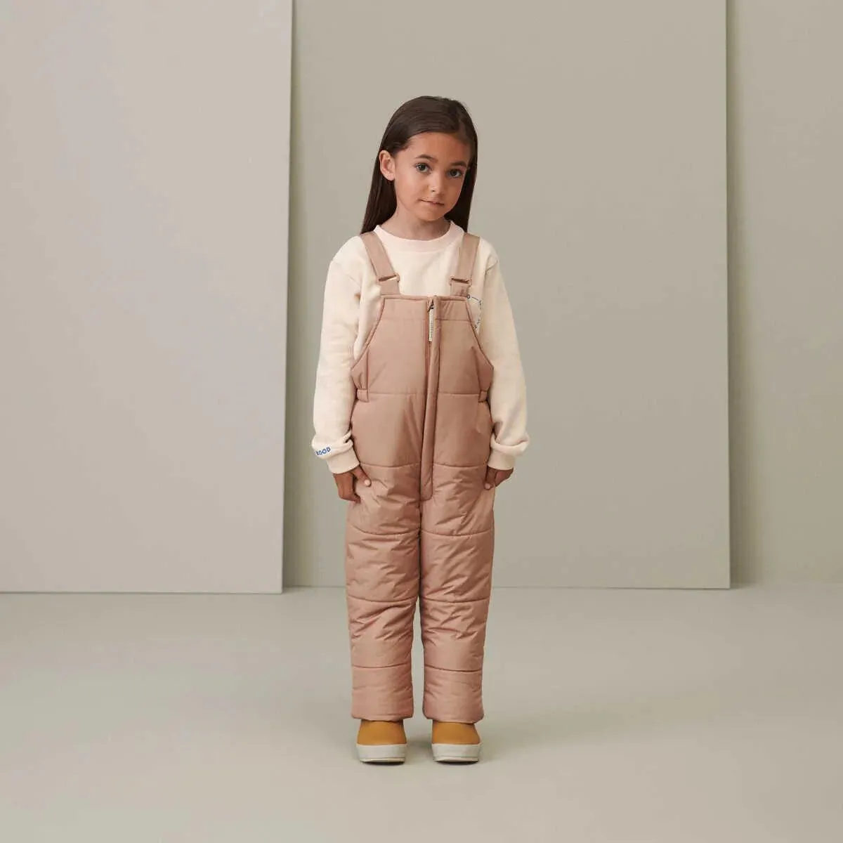 Olive Snow Pants - Tuscany Rose