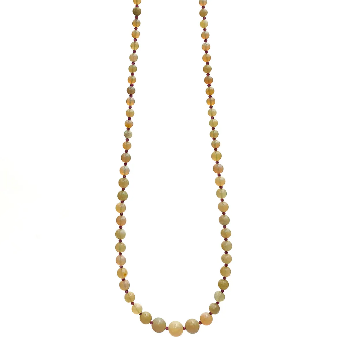 Opal Graduated Bead Strand / Necklace