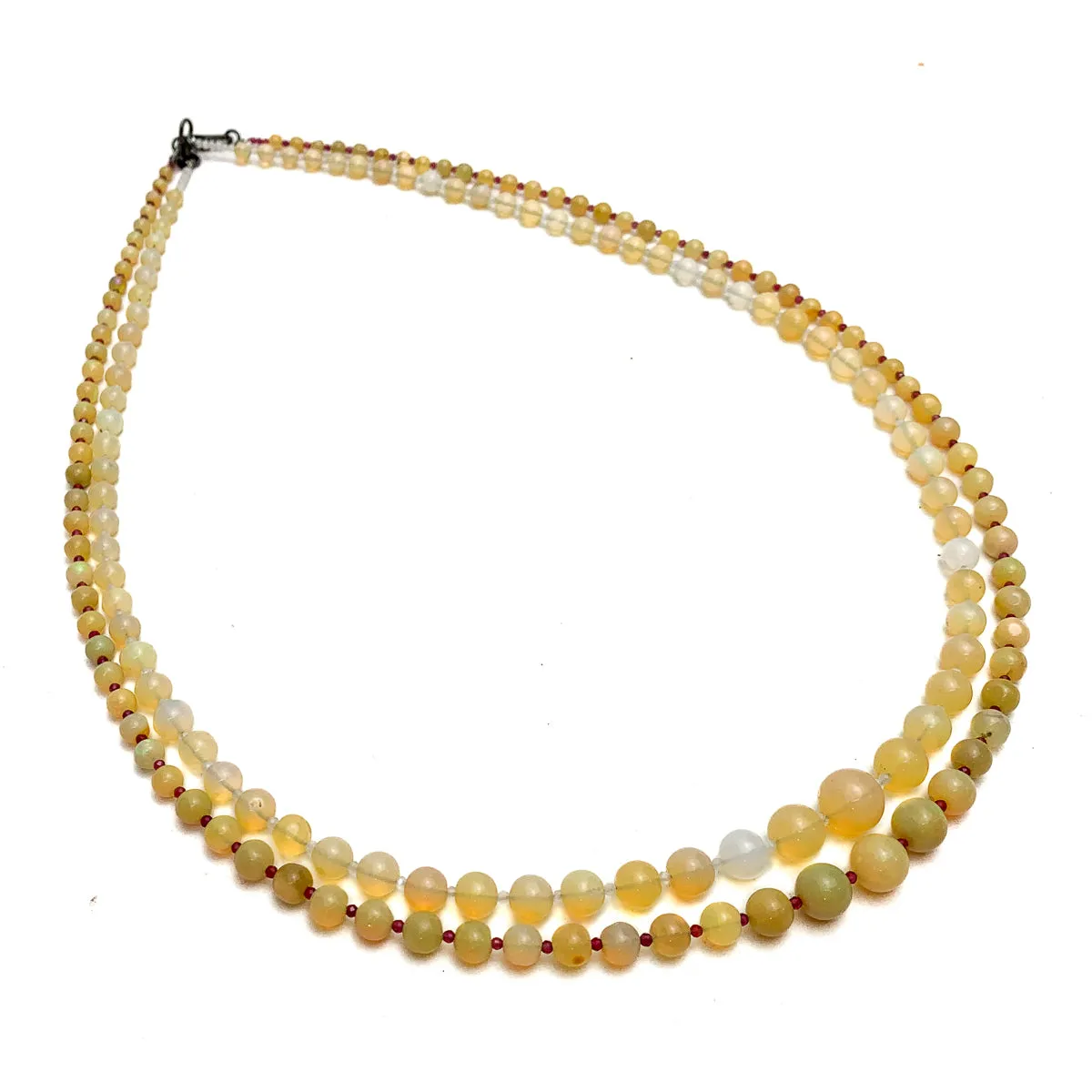 Opal Graduated Bead Strand / Necklace