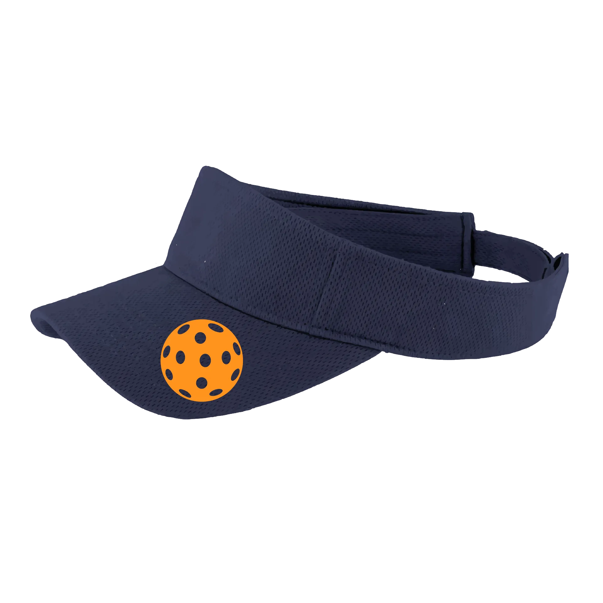 Orange Pickleball (Customizable) | Pickleball Visors | Moisture Wicking 100% Polyester