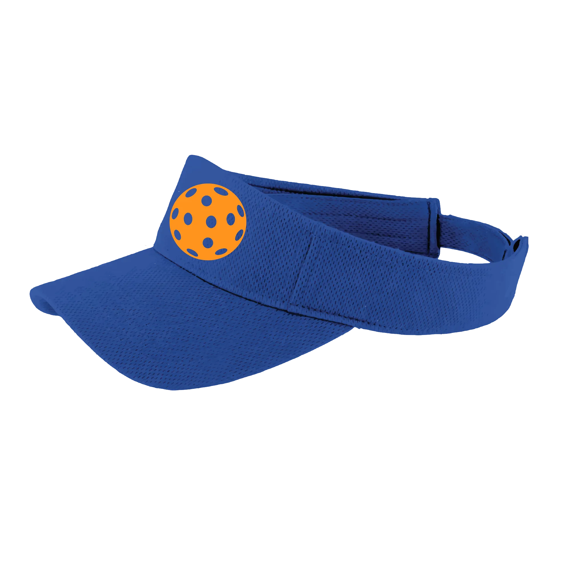 Orange Pickleball (Customizable) | Pickleball Visors | Moisture Wicking 100% Polyester