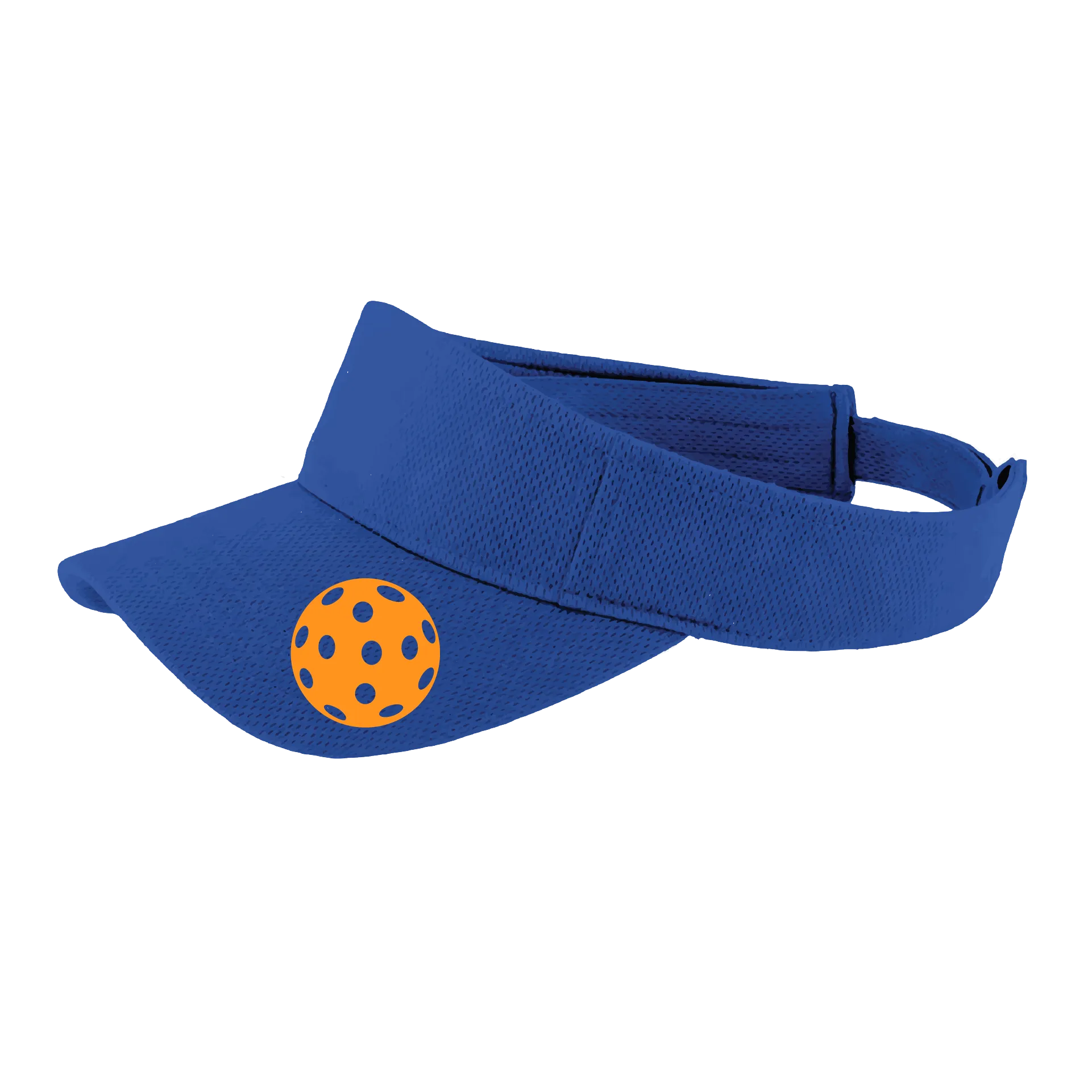 Orange Pickleball (Customizable) | Pickleball Visors | Moisture Wicking 100% Polyester